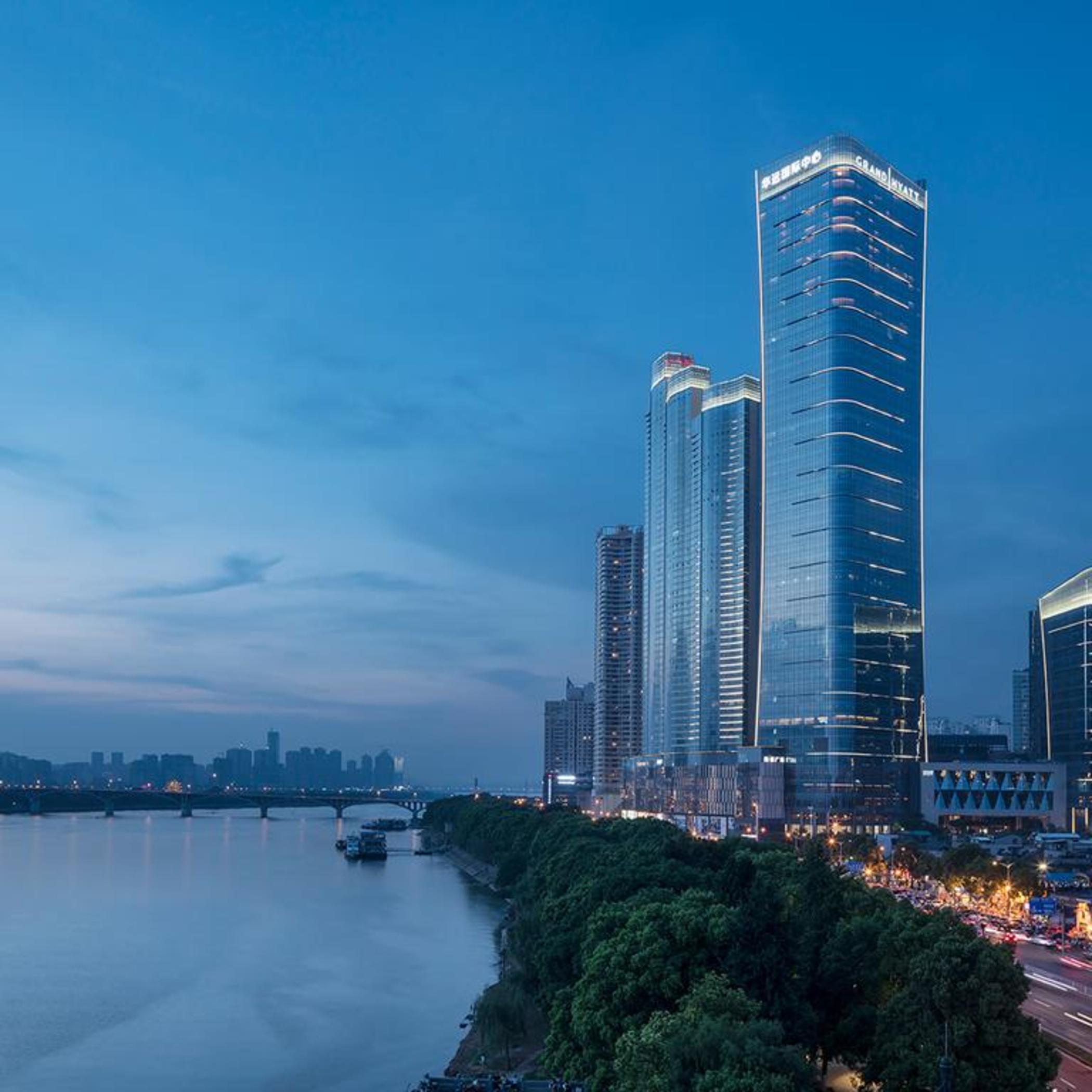 Grand Hyatt Changsha-Close To Helong Sports Center מראה חיצוני תמונה