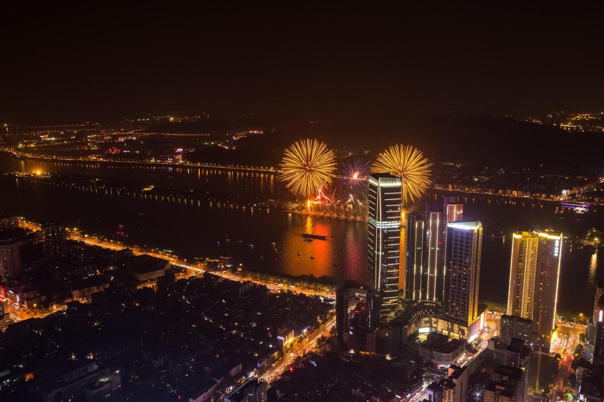 Grand Hyatt Changsha-Close To Helong Sports Center מראה חיצוני תמונה